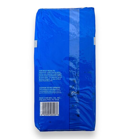 Brite Star Christmas Tree Tinsel 2000 Strands 18" Silver Shiny Icicles New - Picture 2 of 4